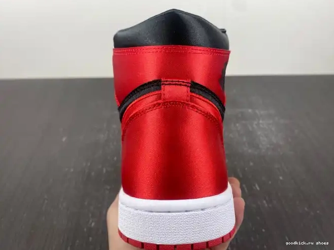 Rep WMNS OG High Jordan Bred Air 1 Satin FD4810-061 0617